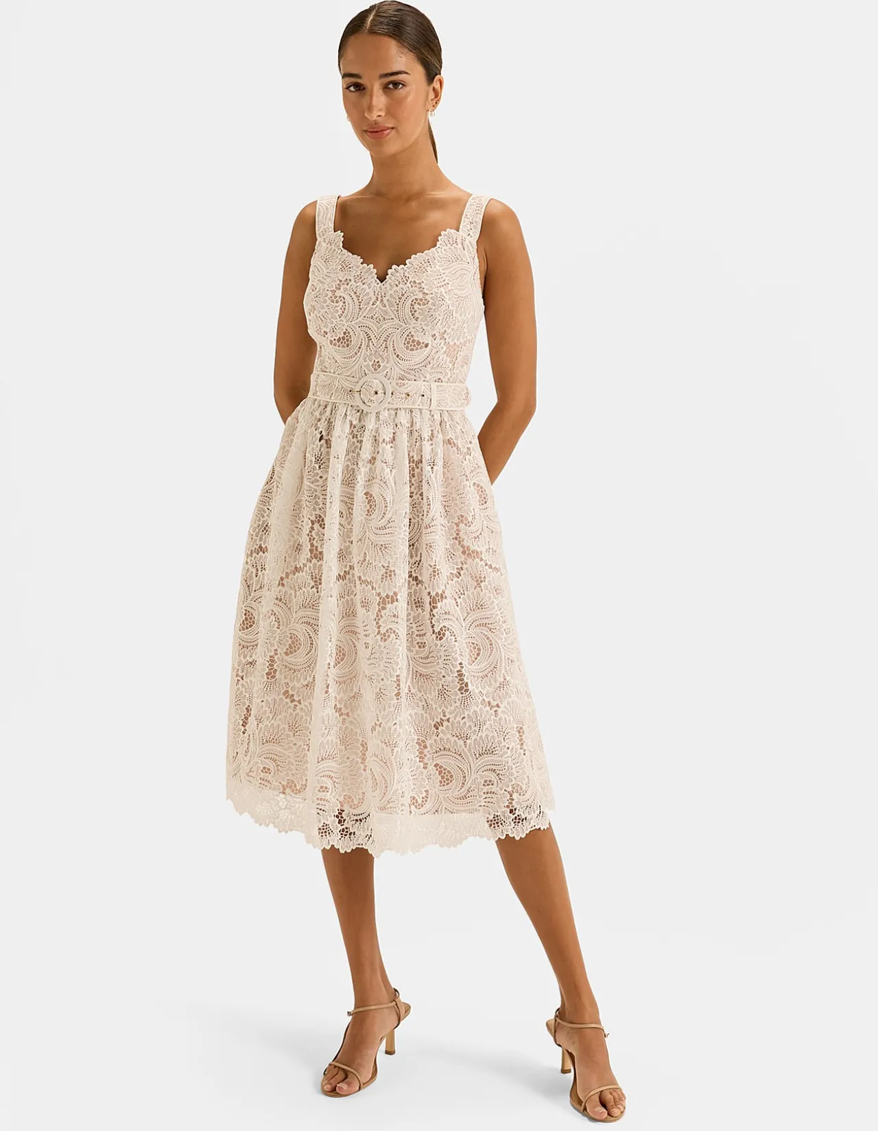 ILLUSION LACE DRESS