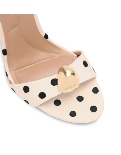 Incanto Polka Leather Heeled Sandal
