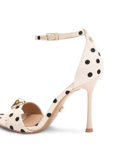 Incanto Polka Leather Heeled Sandal
