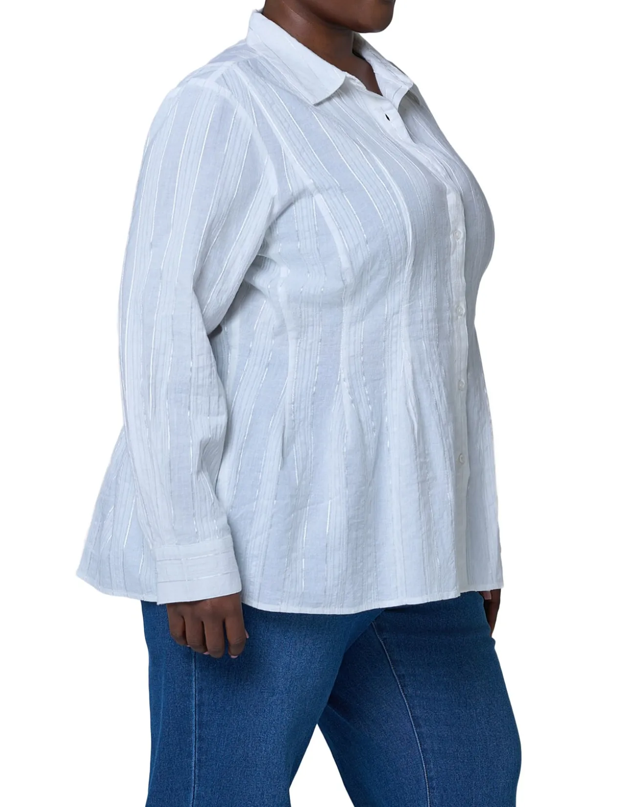 INDIGO TONIC-ANDREA TEXTURED SHIRT