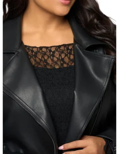 INDIGO TONIC-CORI BIKER JACKET