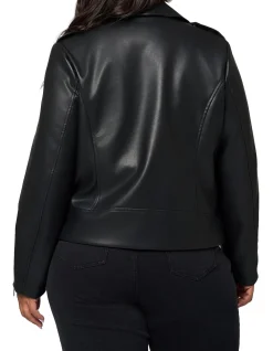 INDIGO TONIC-CORI BIKER JACKET