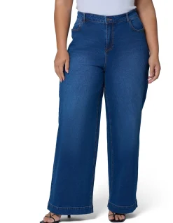 INDIGO TONIC-SULLY WIDE LEG JEAN
