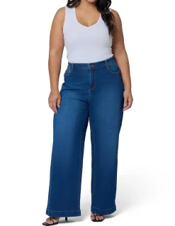 INDIGO TONIC-SULLY WIDE LEG JEAN