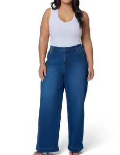 INDIGO TONIC-SULLY WIDE LEG JEAN