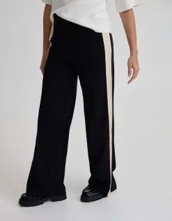 INES CONTRAST PANEL PANTS