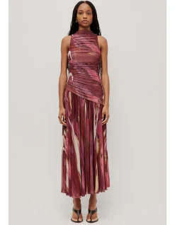 Ines Mesh Maxi Dress
