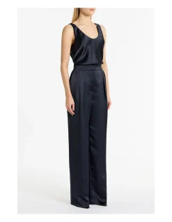 Ink Satin Scoop Cami