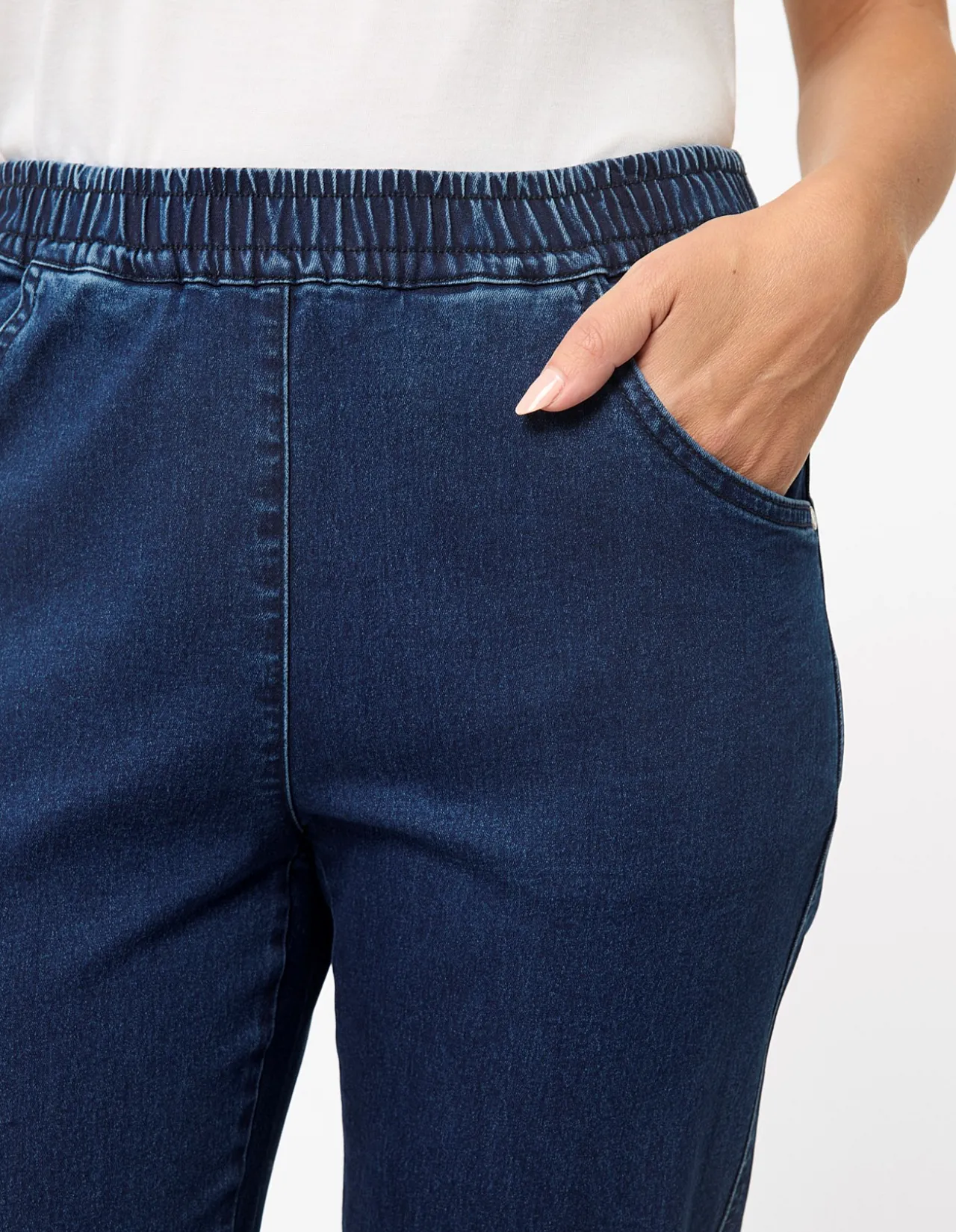 Intense Denim Short Length Pant