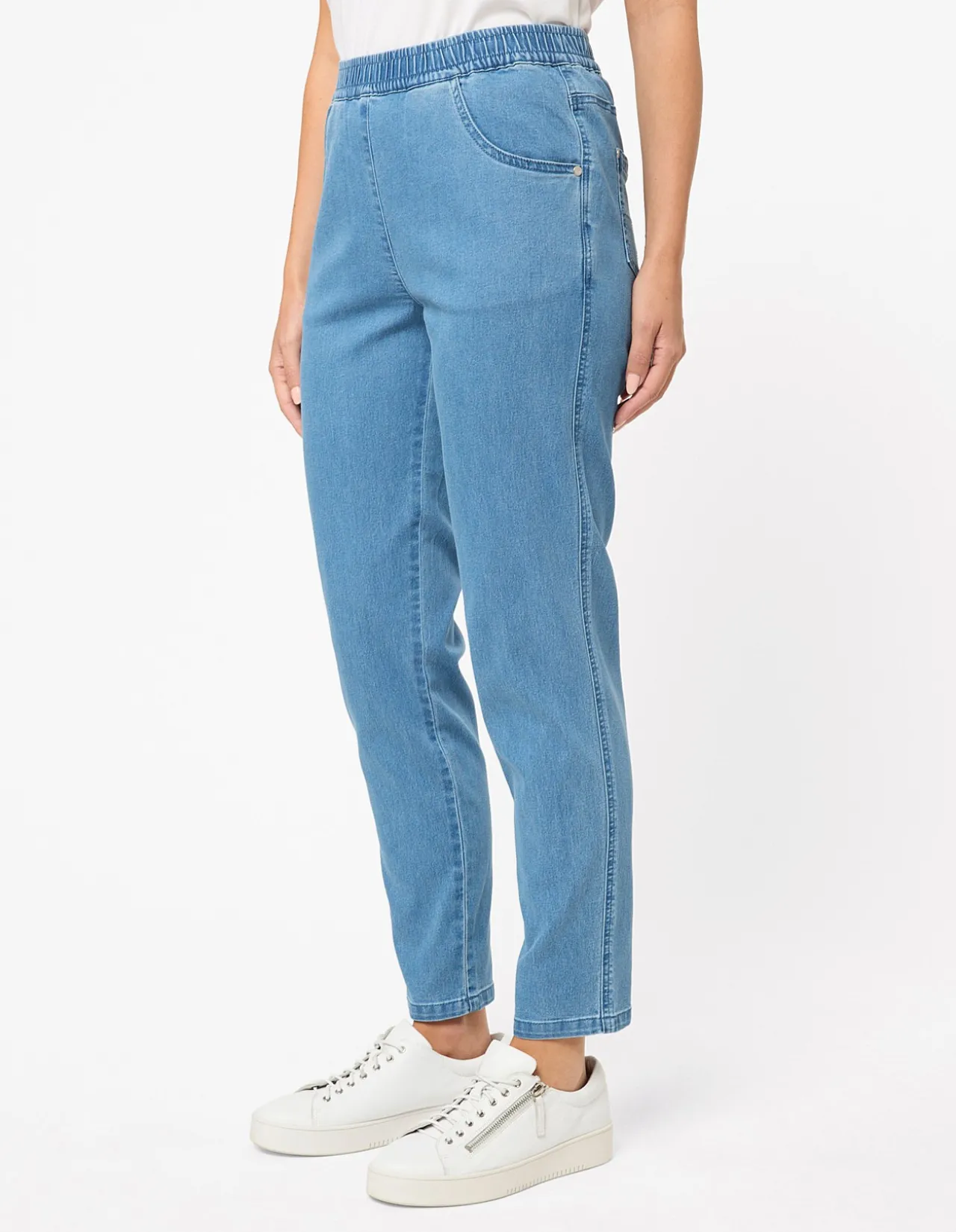Intense Denim Short Length Pant