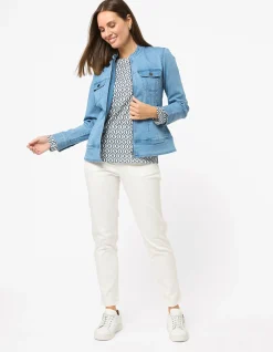 INTENSE DENIM ZIP JACKET