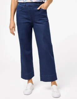 Intense Denim 7 8 Wide Leg Jean