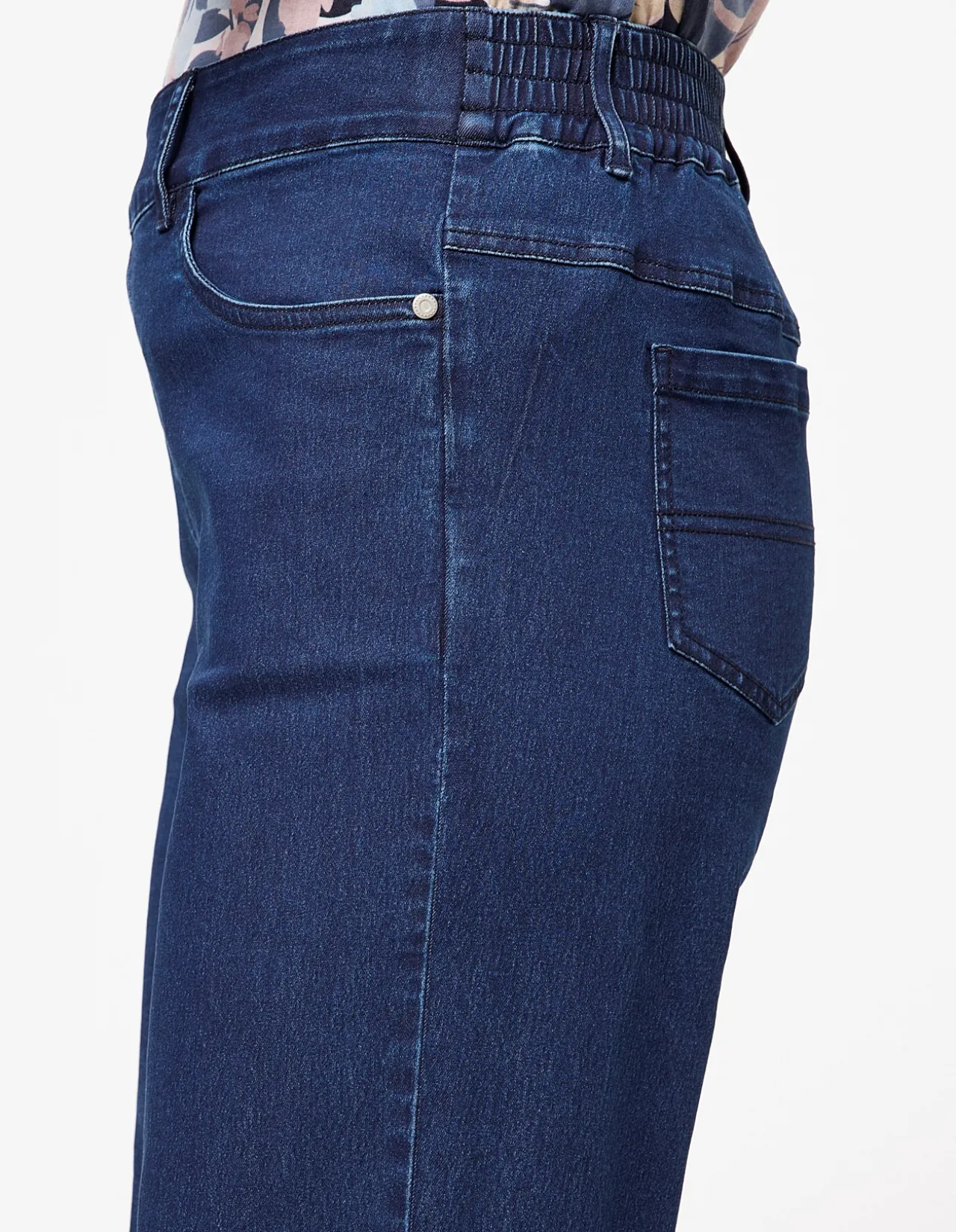 Intense Denim 7 8 Wide Leg Jean