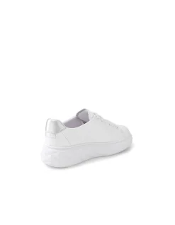 Iraz Jewelled Leather Platform Sneakers