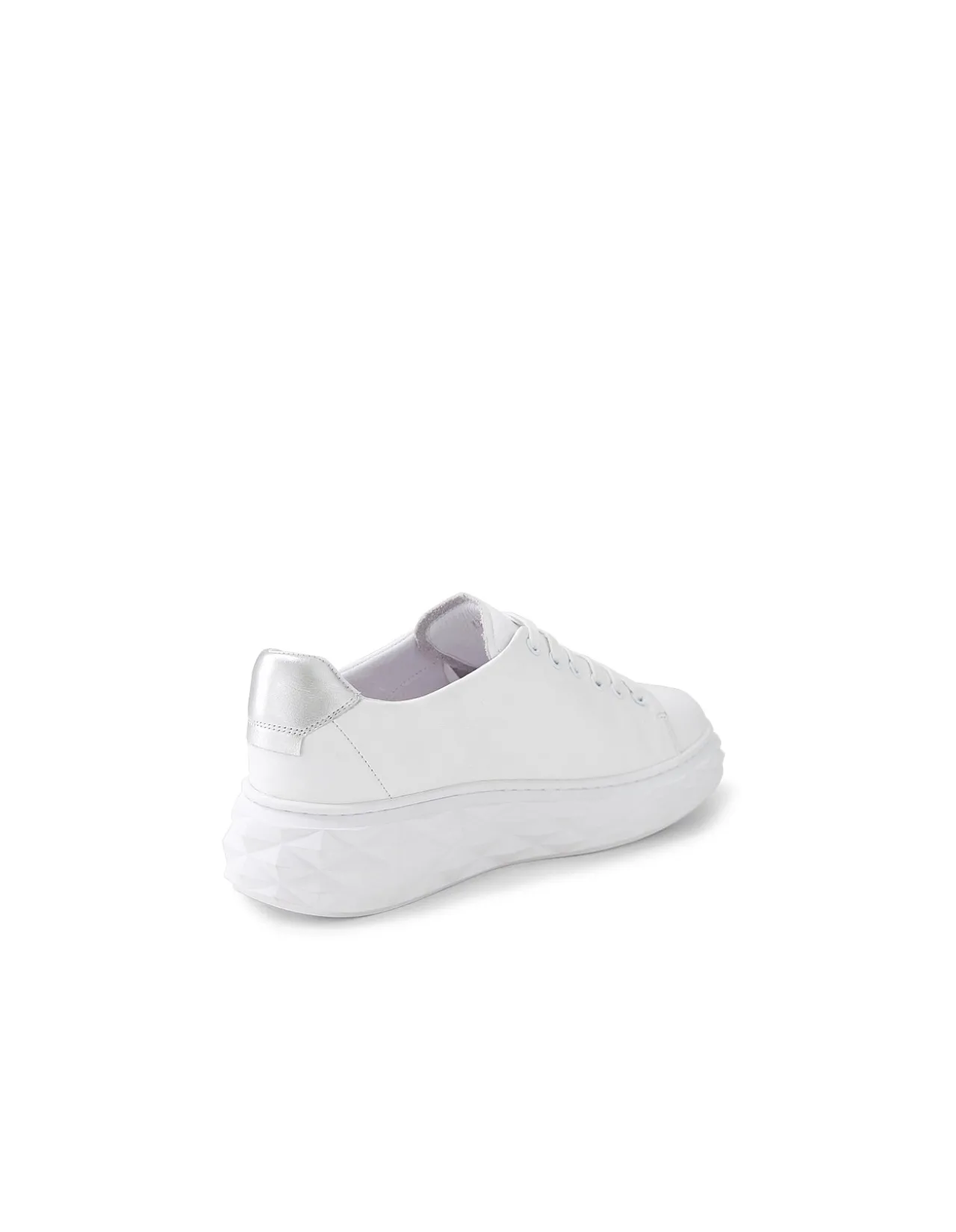 Iraz Jewelled Leather Platform Sneakers