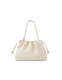 Iriis Soft Chain Strap Leather Clutch