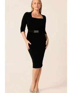IRIS DRESS 3/4 SLEEVE
