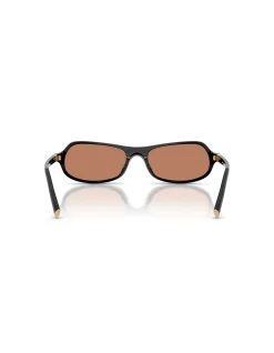 Irregular BLACK BROWN Sunglasses
