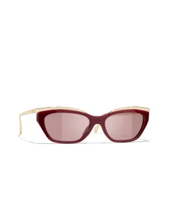 Irregular BORDEAUX LIGHT BROWN Sunglasses