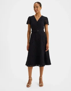 ISADORA LACE SHIRT DRESS