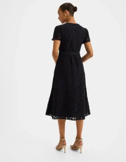ISADORA LACE SHIRT DRESS