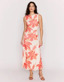 Isla Mesh Midi Dress