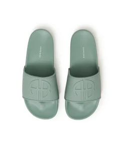 ISLA SLIDES - SEA FOAM GREEN