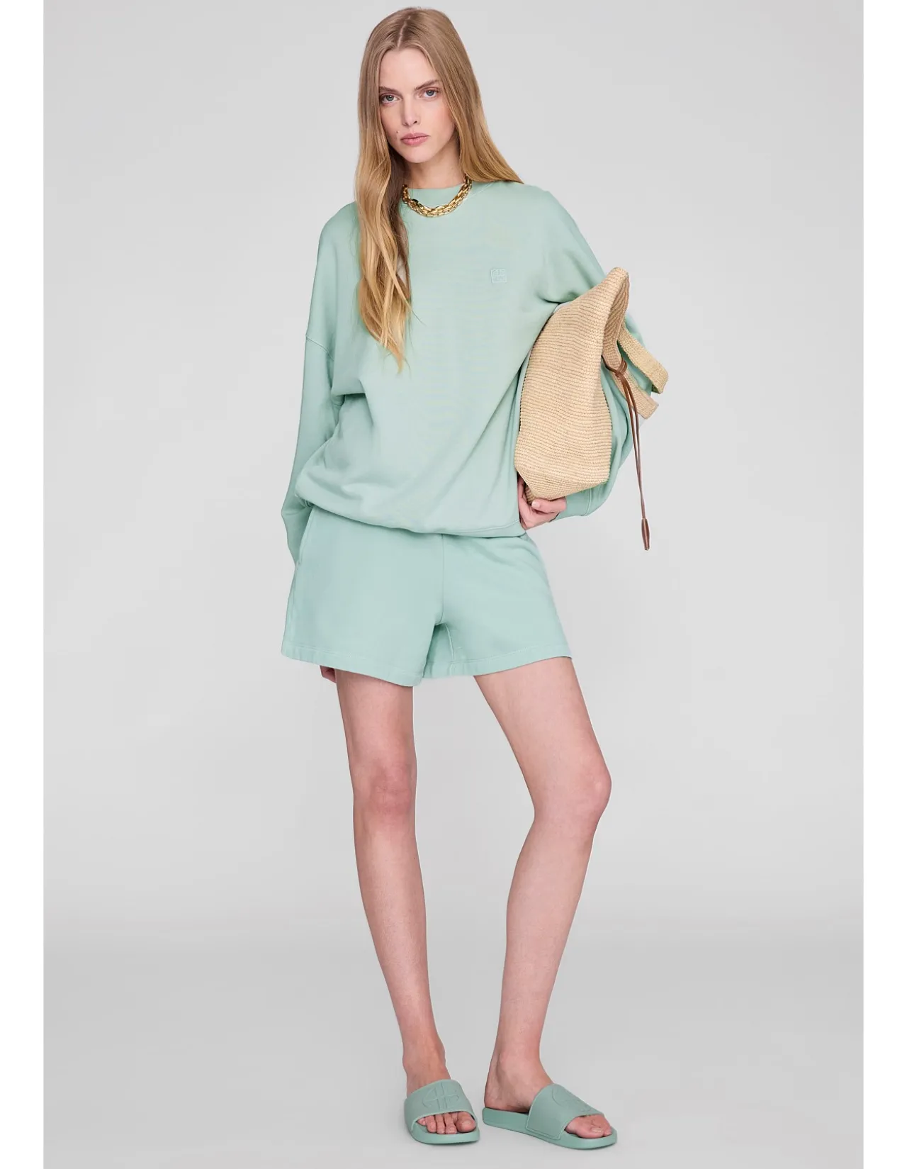 ISLA SLIDES - SEA FOAM GREEN