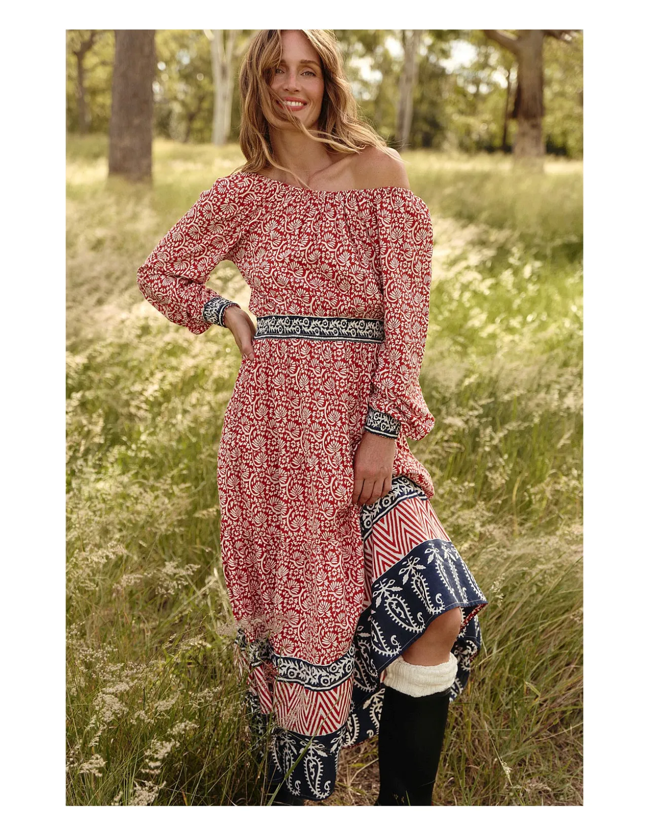 ISLA TIERED DRESS