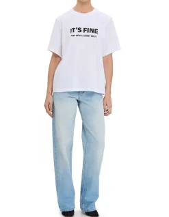 ITS FINE, JUST STICK A FILTER ON IT SS SLOGAN TSHIRT