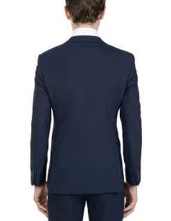 Jack Skinny Suit Jacket Navy