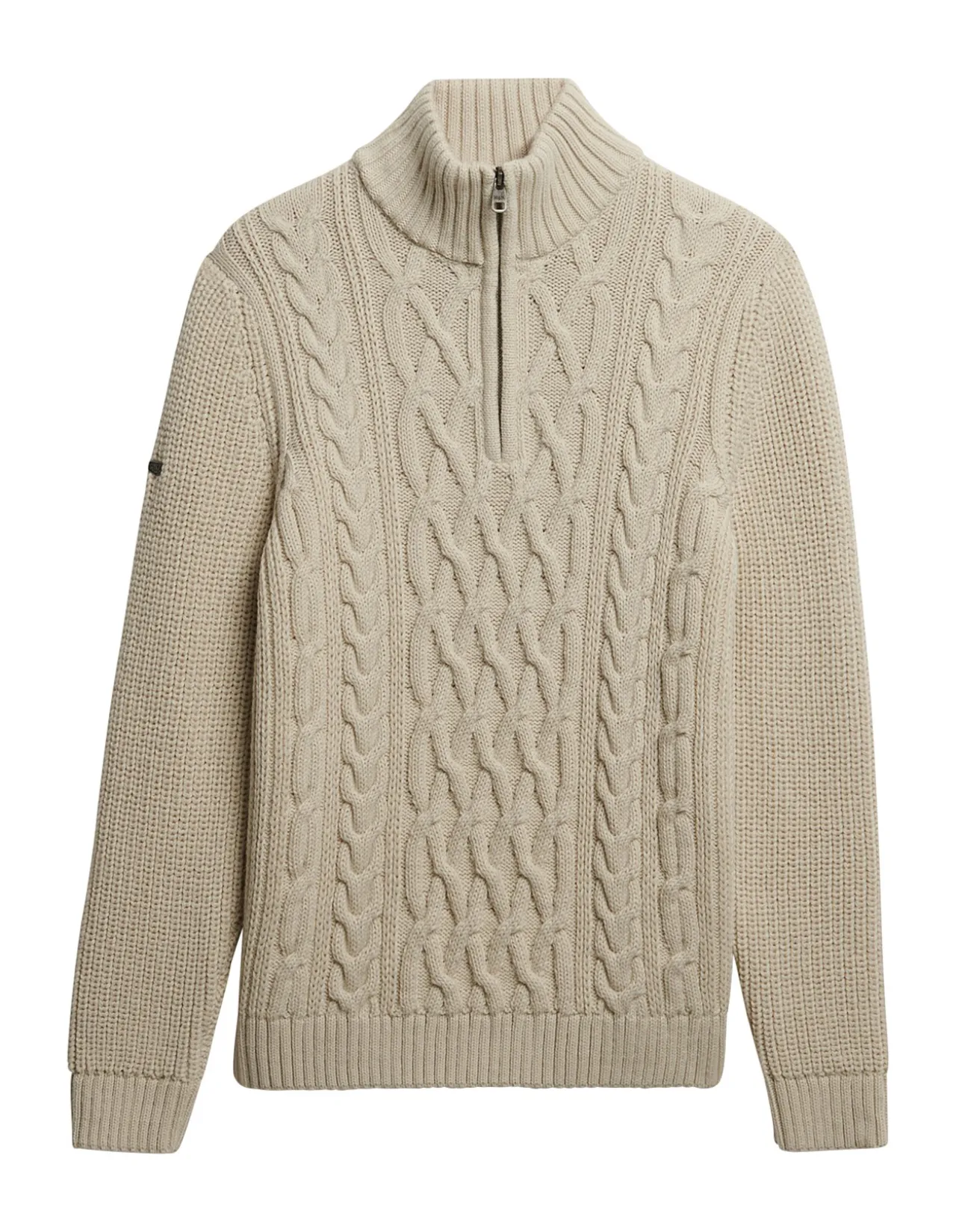Jacob Cable Knit Half Zip