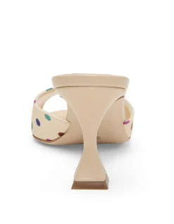JADARON SILK MULE HEEL 70