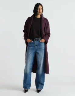 JANIE FELLED COAT