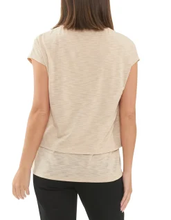 Jazmin Nursing Tee with Lift-Up Access
