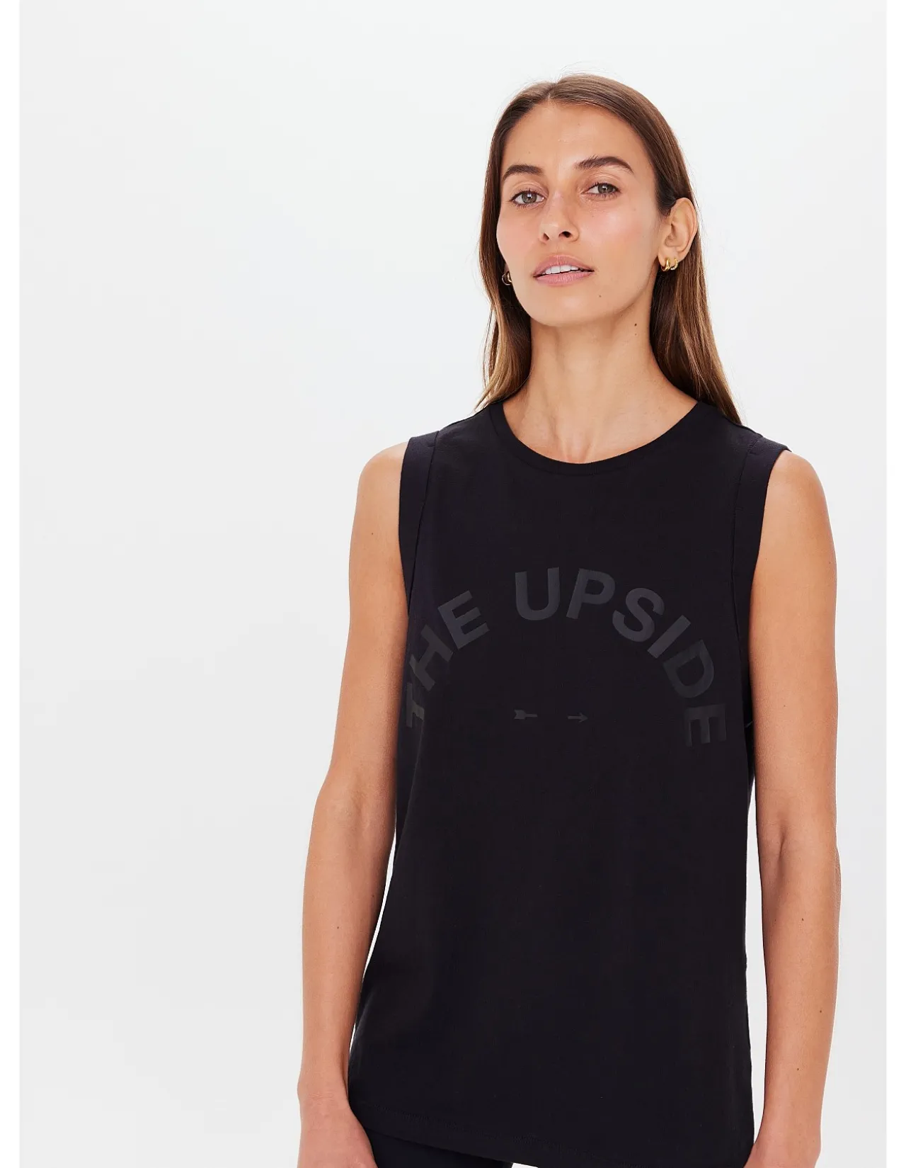 Jeet Organic Cotton Logo Muscle Tank