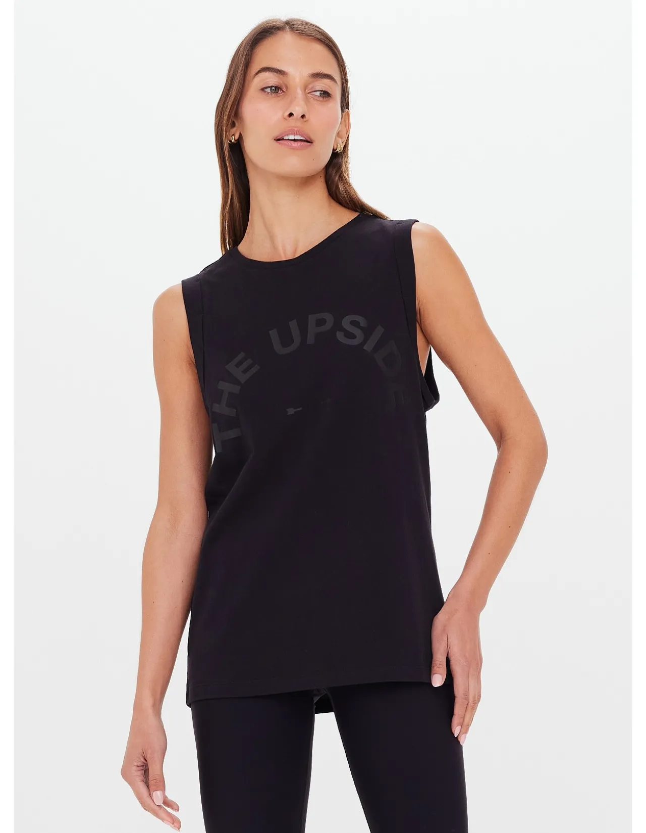 Jeet Organic Cotton Logo Muscle Tank