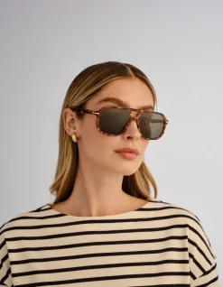 JENSEN TORT AVIATOR SUNGLASSES