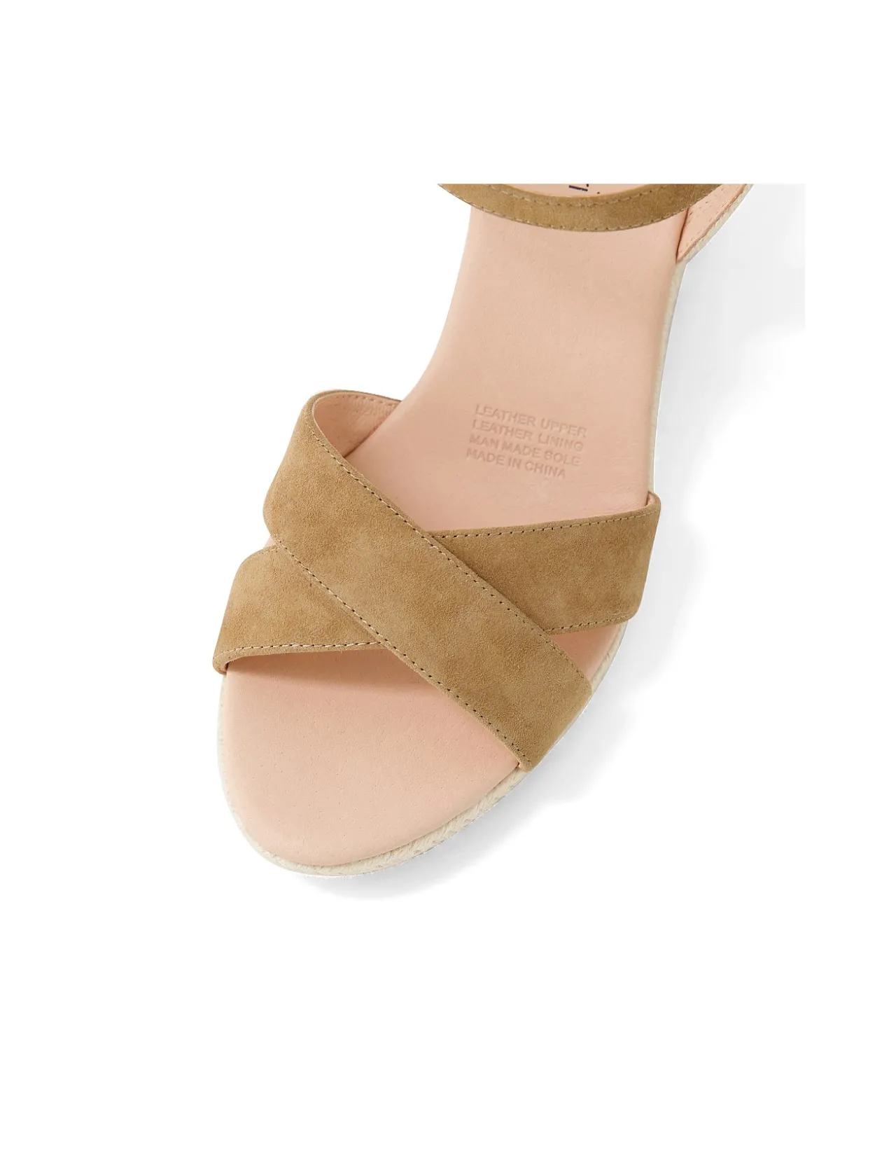 Jental Suede Espadrille Wedge Sandals