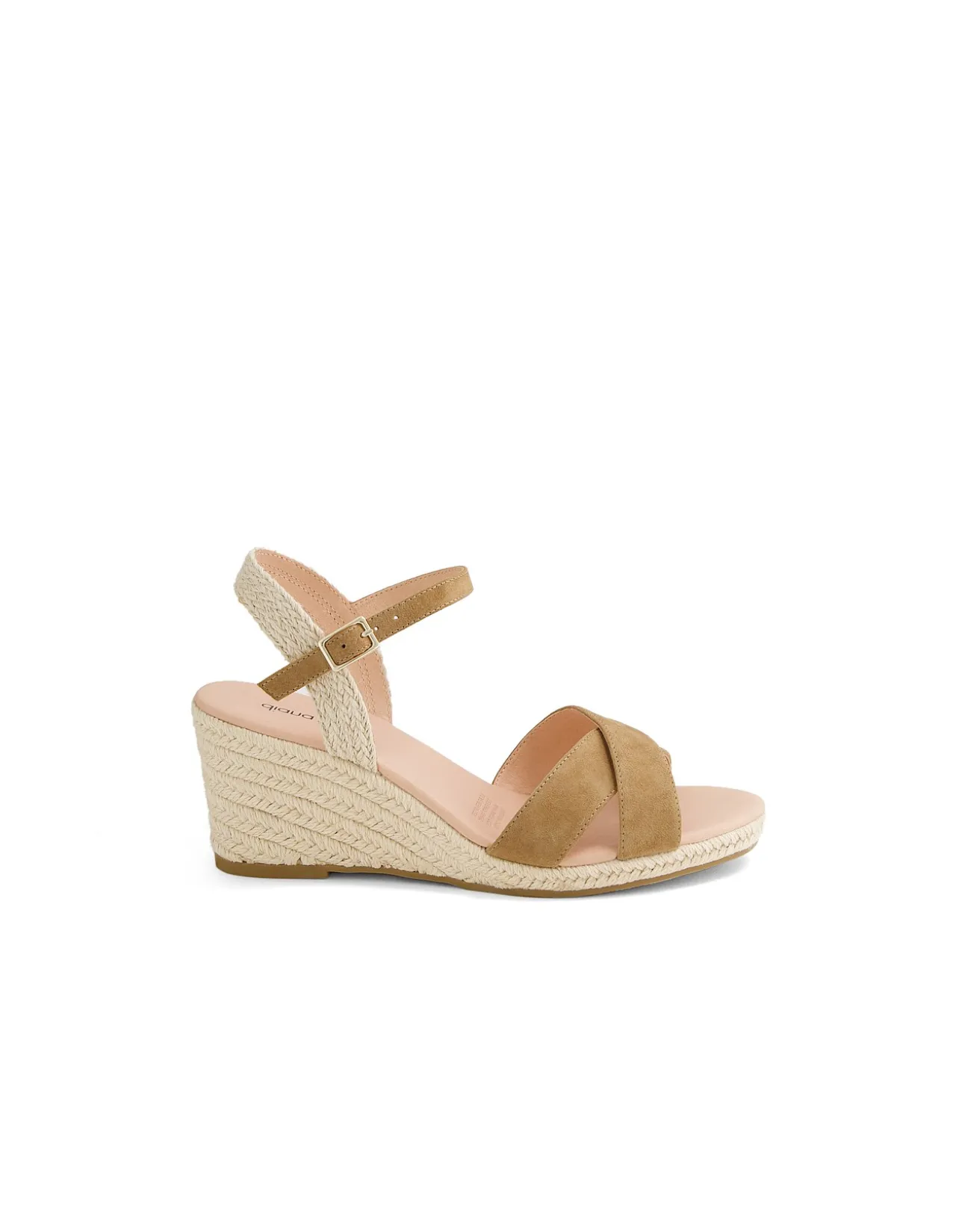 Jental Suede Espadrille Wedge Sandals