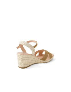 Jental Suede Espadrille Wedge Sandals