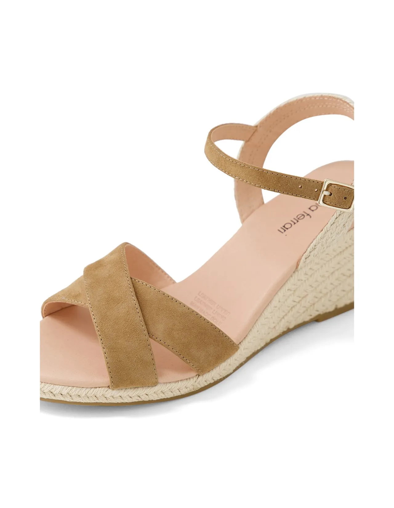Jental Suede Espadrille Wedge Sandals
