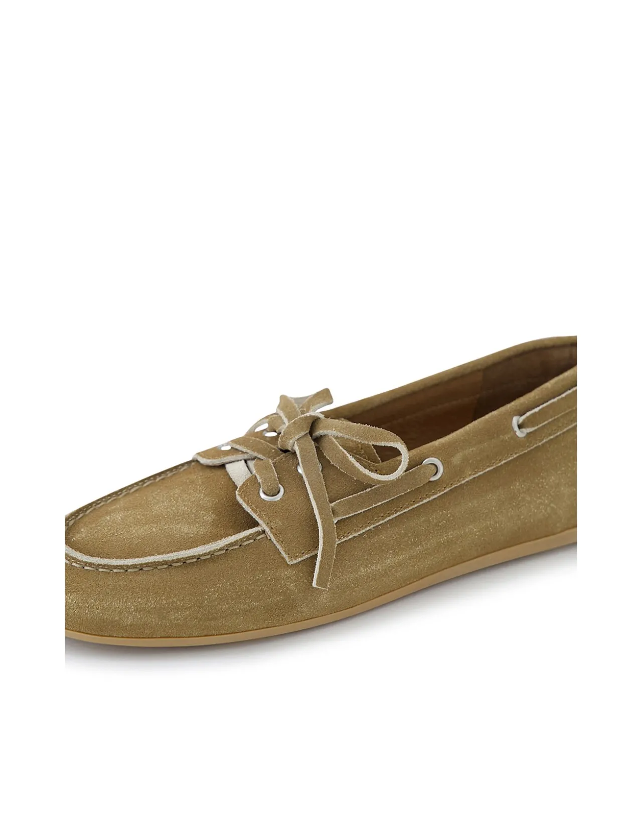 Jerae Fawn Suede Loafers
