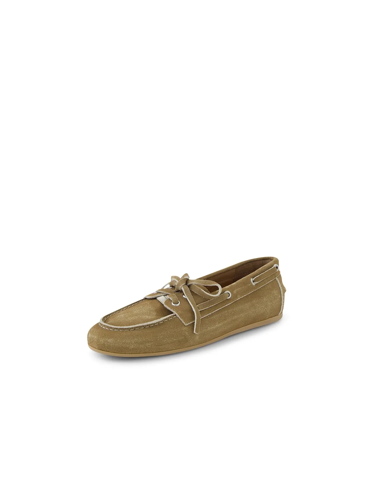 Jerae Fawn Suede Loafers