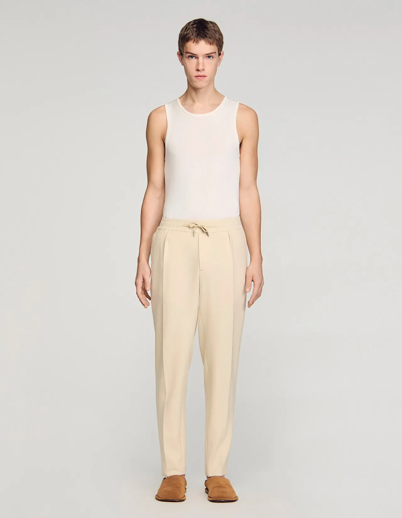 Jersey Pli Pants