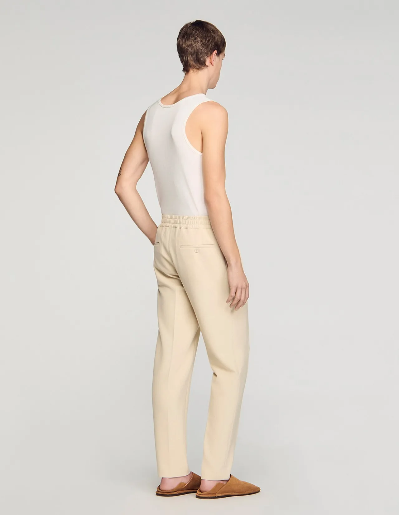 Jersey Pli Pants