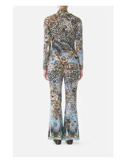 JERSEY FLARED PANT