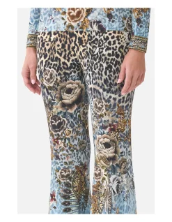 JERSEY FLARED PANT