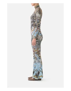 JERSEY FLARED PANT