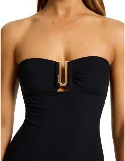 Jetset Bandeau One Piece Swimsuit
